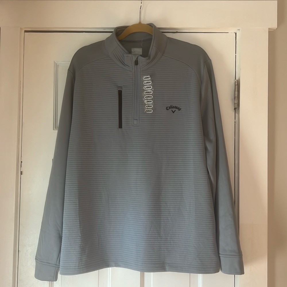 Callaway Gray Golf Half-Zip